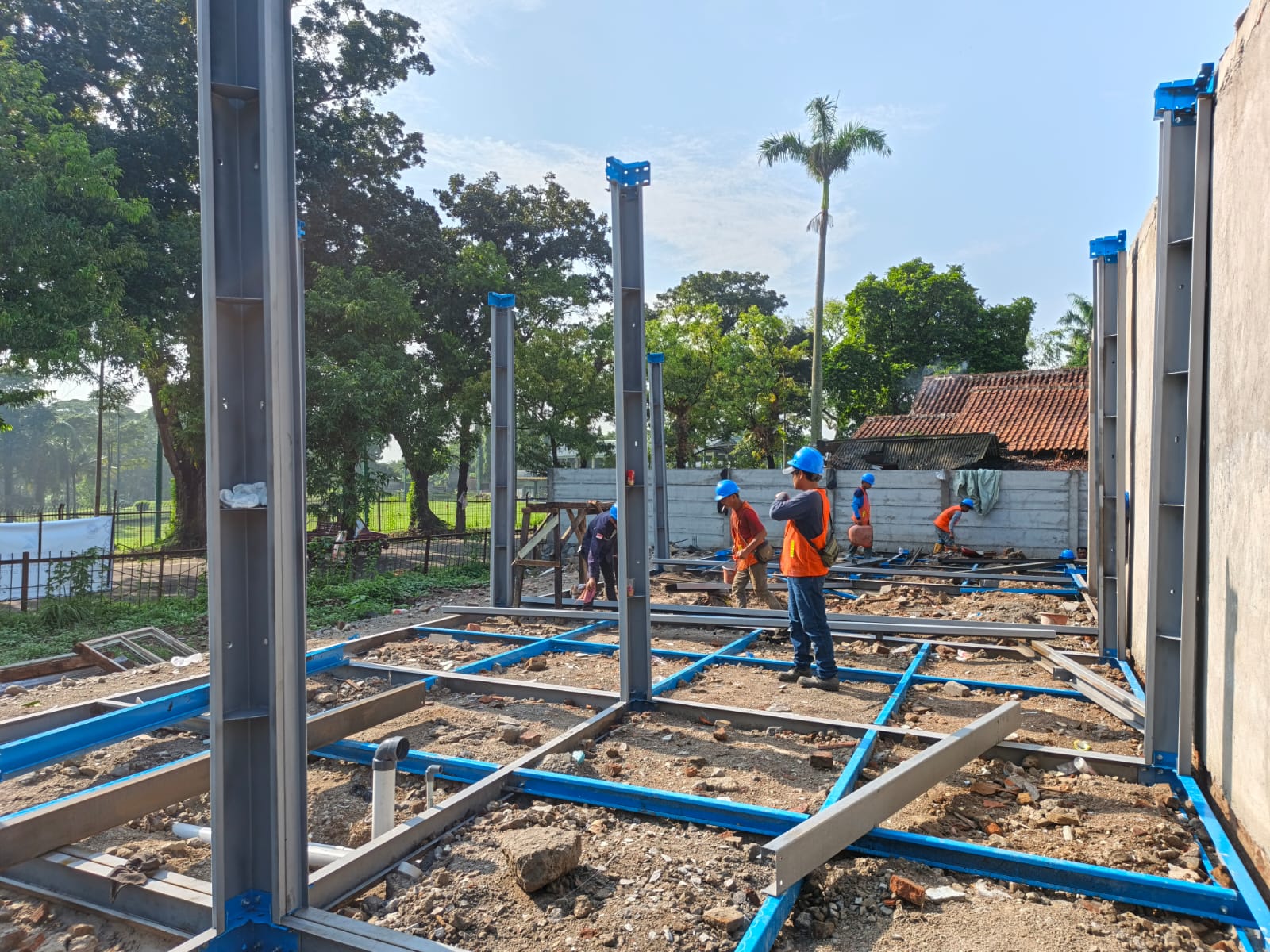 SPPG Modular Building Project – Krakatau Steel Show Unit